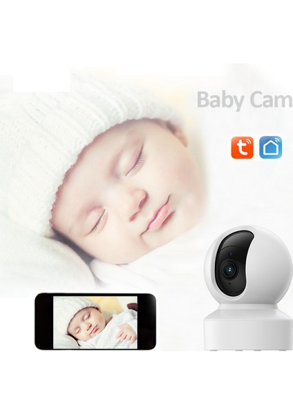 2mp Tuya Akıllı Kablosuz Mini Ip Kamera Bulut Depolama 1080P Hd Wifi Kapalı Gözetim Gece Görüş Monitörü Abd Plug (Yurt Dışından) fırsatları