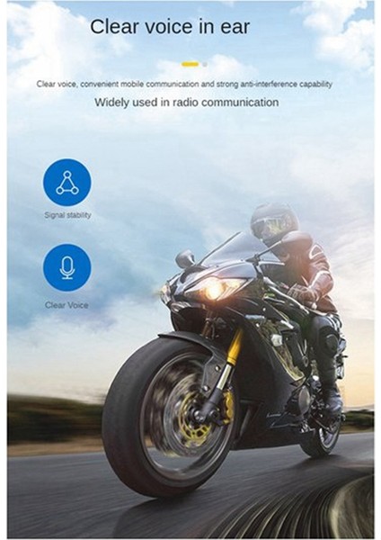 Lx2 Bluetooth5.0 Kask Kulaklık Kablosuz Eller Serbest Çağrı Motosiklet Kaskı Su Geçirmez Kulaklık Stereo Bluetooth Kulaklık A (Yurt Dışından)
