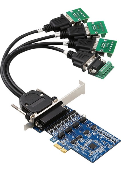 Pcı Genişletme 4 Bağlantı Noktalı RS422 RS485 Genişletme Kartı Pcı-E -422 -485 Çok Seri Kart Endüstriyel Koruyucu (Yurt Dışından) modelleri