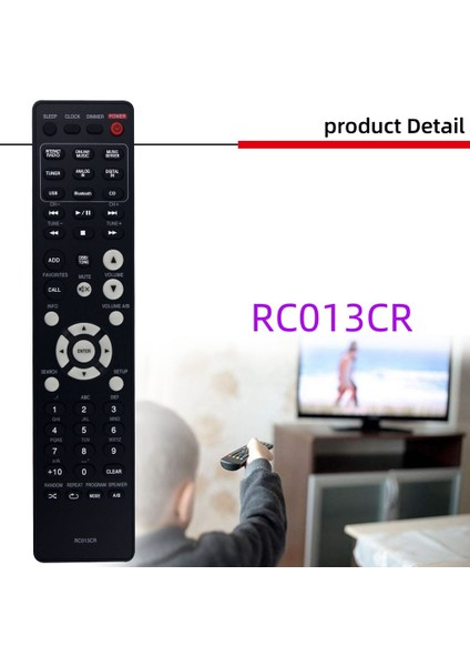 Uzaktan Kumanda RC013CR CD Alıcısı Için Değiştirildi MCR611 MCR611U M-CR611 M-CR611U Aksesuarları (Yurt Dışından) fiyatları