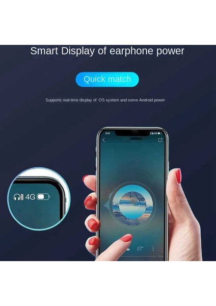 Yeni Bluetooth Kulaklık Y10 Binaural Bluetooth Kulaklık Y30 Şarj Bölmeli Bluetooth Kulaklık Siyah + Kırmızı (Yurt Dışından)