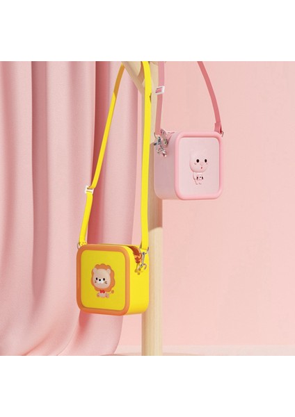 Çocuk Kamera Saklama Çantası Gelgit Satchel Karikatür - Bebek Mini Kamera Çantası Için Vücut Çantası Moda Sikke Çanta, D (Yurt Dışından) indirimleri