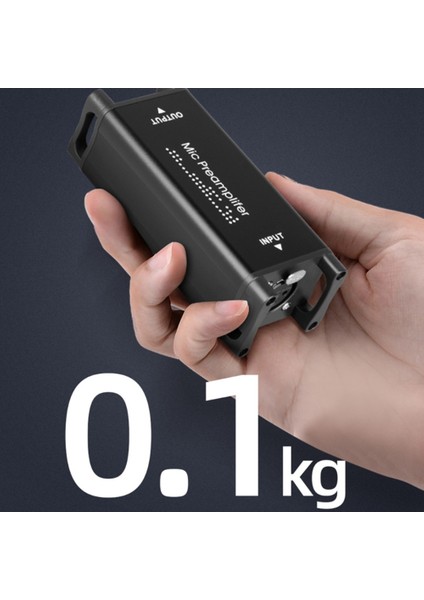Ma-1 Mikrofon Aktivatörü, Ultra Temiz, Stüdyo Veya Ev Kaydı Için Mikrofon Preamp Güçlendirici, Canlı Yayın (Kablosuz) (Yurt Dışından)