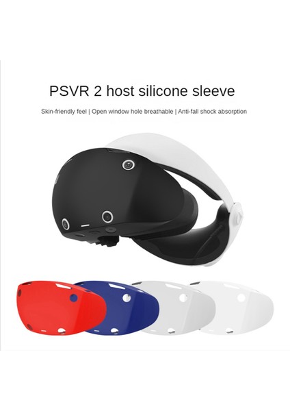 Ps Vr2 Kask Için Tam Paket Silikon Taşınabilir Koruyucu Kapak Ps Vr2 Koruyucu Kabuk Aksesuarları, Kırmızı (Yurt Dışından) modelleri