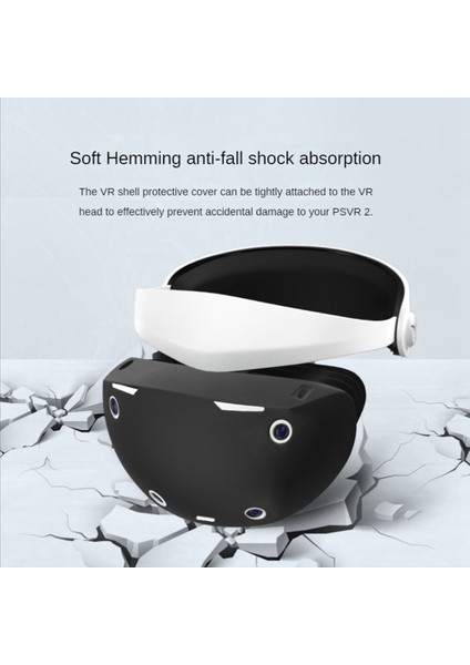 Ps Vr2 Kask Için Tam Paket Silikon Taşınabilir Koruyucu Kapak Ps Vr2 Koruyucu Kabuk Aksesuarları, Kırmızı (Yurt Dışından) indirimleri