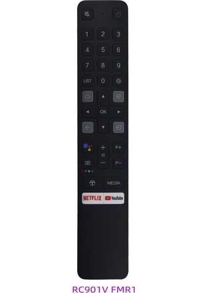 Akıllı Tv Için Uzaktan Kumanda RC901V Uzaktan Kumanda RC901V Fmr1 Fmr5 Fmr7 Fmrd Sessiz (RC901V Fmr1) (Yurt Dışından)