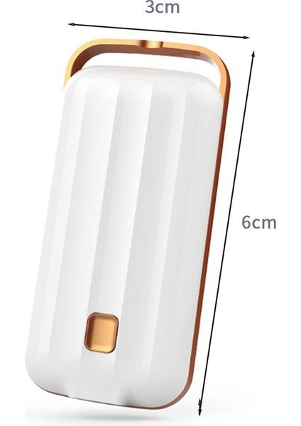 Mini Taşınabilir Kişisel Hava Temizleme Cihazı Koku Giderici Kolye ile Şarj Edilebilir Negatif Iyon Hava Temizleme Cihazı (Yurt Dışından)