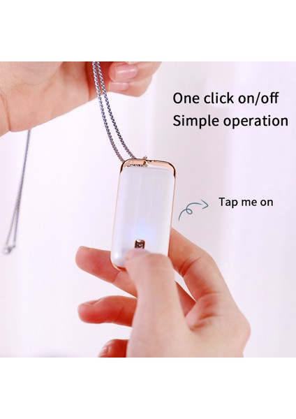 Mini Taşınabilir Kişisel Hava Temizleme Cihazı Koku Giderici Kolye ile Şarj Edilebilir Negatif Iyon Hava Temizleme Cihazı (Yurt Dışından) modelleri