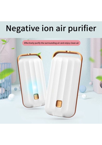 Mini Taşınabilir Kişisel Hava Temizleme Cihazı Koku Giderici Kolye ile Şarj Edilebilir Negatif Iyon Hava Temizleme Cihazı (Yurt Dışından) indirimleri