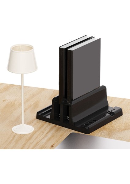 Evrensel Dizüstü Dikey Stand Ayarlanabilir Standı Dizüstü Tablet Dikey Depolama Rafı Pc Dizüstü Bilgisayar Tablet Için (Yurt Dışından)
