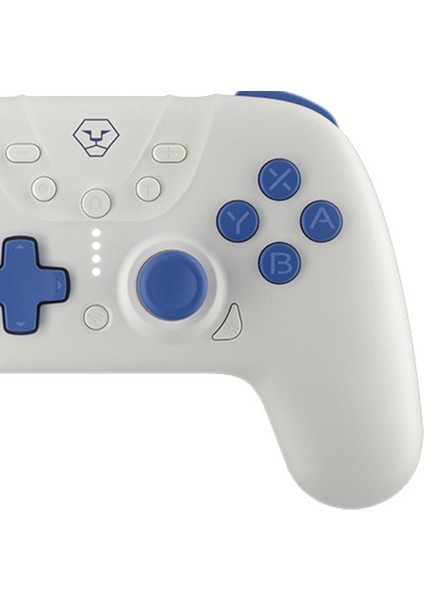 Switch Pro Bluetooth Gamepad Ns OLED Saplı, Burst Vibration Lite Gamepad Beyaz (Yurt Dışından)