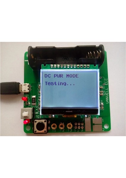 MG328 Transistör Test Cihazı Esr Metre Indüktör-Kondansatör Metre Esr Dıy MG328 Çok Fonksiyonlu Test Hattı ile (Yurt Dışından) fiyatları