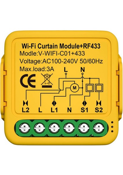 Tuya Ikili Wifi Enerji Ölçer 80A Kelepçeli Ct Kwh Güç Elektrik Tüketimi Monitörü Alexa Google Home(B) (Yurt Dışından)