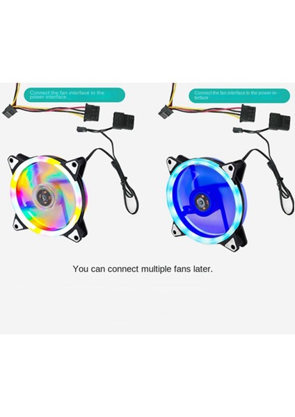 Köprü Braketi Bellek Hız Aşırtma Soğutma Fanı Şasi Belleği Grafik Kartı Cpu Anakart Soğutma Rafı (Mavi) (Yurt Dışından)