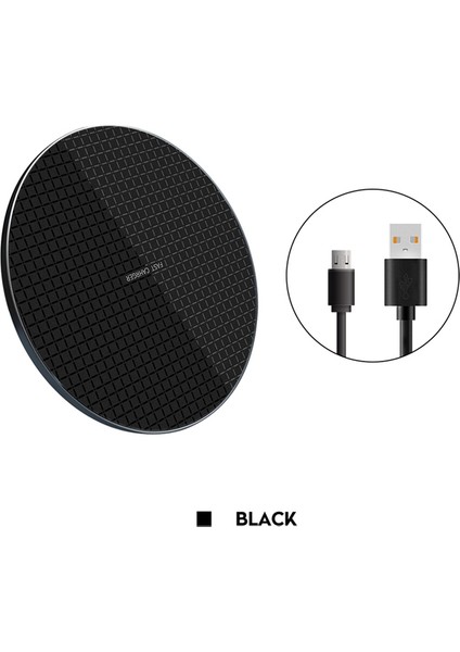 10 W Kablosuz Şarj IPHONE11 Xs Max x Xr 8 Artı Hızlı Şarj Cep Telefonu Şarj Cihazı Ulefone Doogee Samsung Note 9 8 S10PLUS (Yurt Dışından)