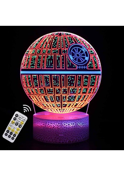 Erkek Çocuklar Için 3D Gece Işıkları O (Yurt Dışından)