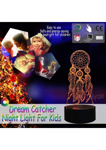 Romantik Dream Catcher Sevgililer Günü Rüzgar Çanları Illus (Yurt Dışından) modelleri