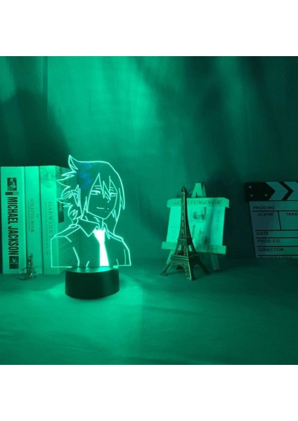 Çocuklar Için Güzel Hediye 3D Gece Lambası Anime My He (Yurt Dışından)
