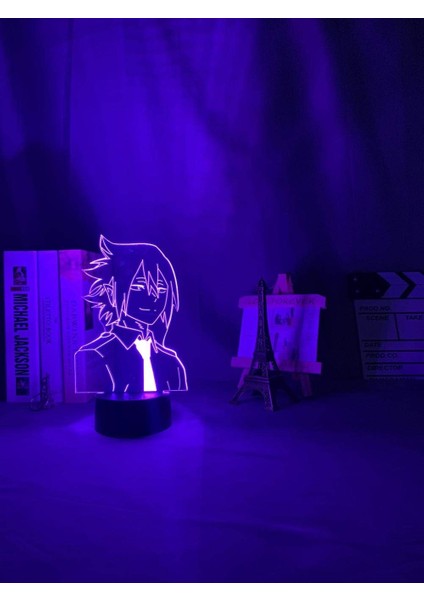 Çocuklar Için Güzel Hediye 3D Gece Lambası Anime My He (Yurt Dışından)