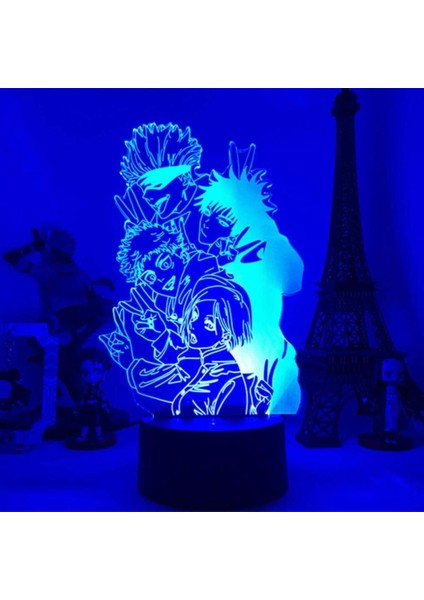 Anime LED Lamba Gece Lambası Illusion Işık Juj (Yurt Dışından)