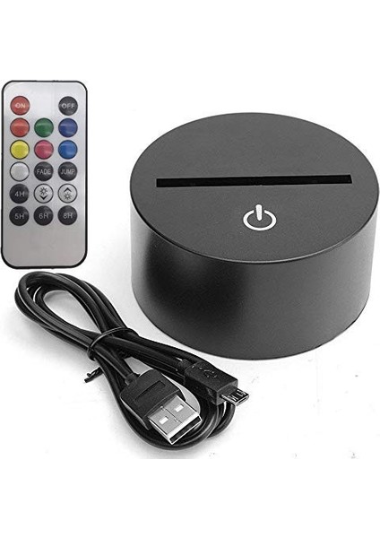 Unicorn 3D Lambalar Uzaktan Kumandalı Gece Lambası, 7 (Yurt Dışından) modelleri