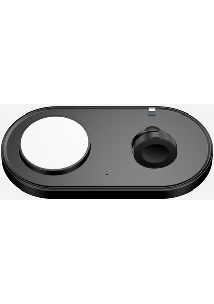 In 1 Kablosuz Şarj Pad Standı 15W Telefon Hızlı Şarj Dock Istasyonu iPhone 14 13 12 Pro Max Mini Apple Watch 8 7 (Yurt Dışından)
