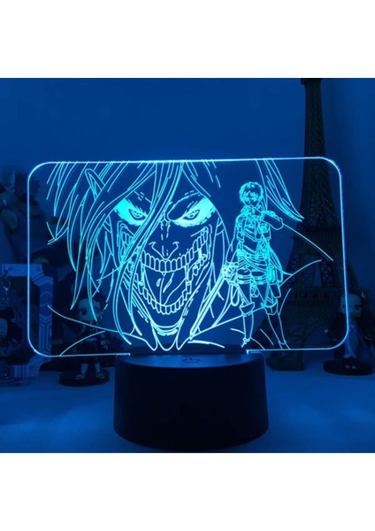 Flyaloe Anime LED Lamba Titan Eren Yeager'a Saldırı (Yurt Dışından)