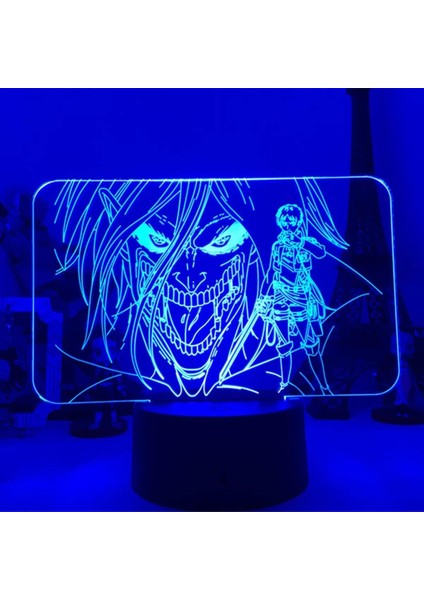 Flyaloe Anime LED Lamba Titan Eren Yeager'a Saldırı (Yurt Dışından)