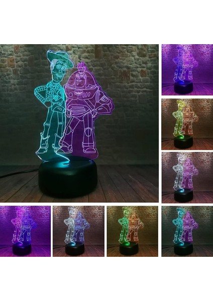 Karikatür Figürler Woody Buzz Lightyear Frie (Yurt Dışından)