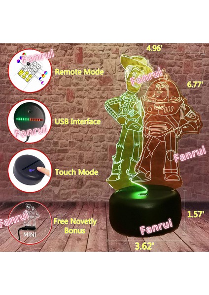 Karikatür Figürler Woody Buzz Lightyear Frie (Yurt Dışından) fiyatları