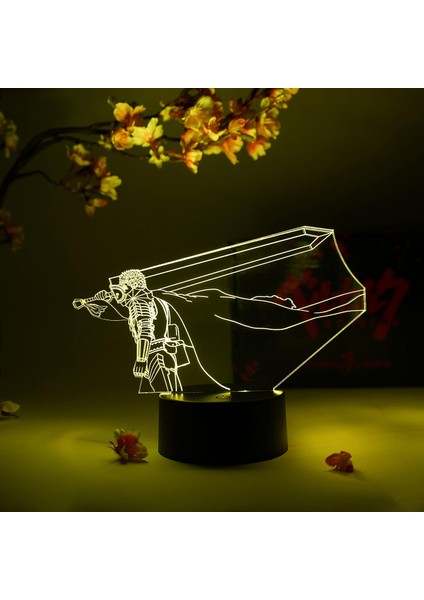 Guts Struggler Otaku Lamp – Berserk – Anime Lamp F (Yurt Dışından)