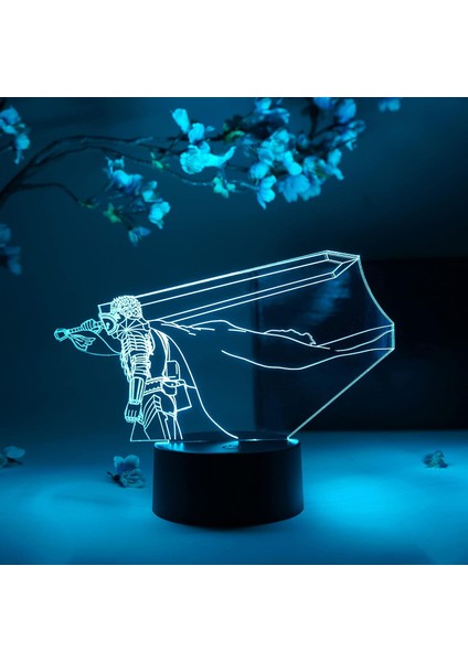 Guts Struggler Otaku Lamp – Berserk – Anime Lamp F (Yurt Dışından)