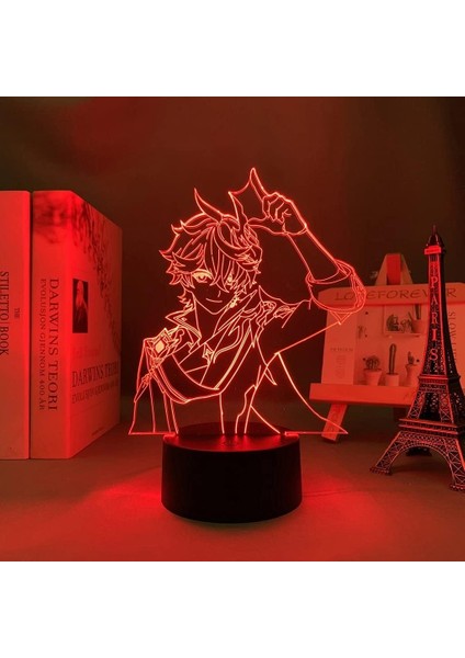 Genshin Impact Sükroz Lambası Oyun Işığı 3D LED Nigh 4 (Yurt Dışından) indirimleri