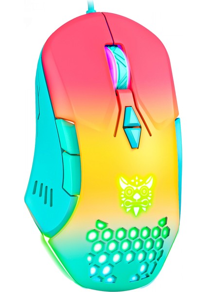 Kablolu Oyun Faresi Oyun Aydınlatmalı Rgb Pc Kablolu Rgb Pc 7 Düğmeli Kablolu Fare 7 Arka Işık Modu Windows Pc Dizüstü Bilgisayar Oyuncuları Için 6400 Dpı'ye Kadar Degrade Renkler (Yurt Dışından)