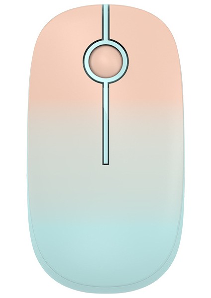 Moda Degrade Renk Pembe Mavi 2.4g Kablosuz Fare Bilgisayar Fare Oyun Pc Dizüstü Için 1600 Dpi Sessiz Ergonomik Mause (Yurt Dışından) fiyatları