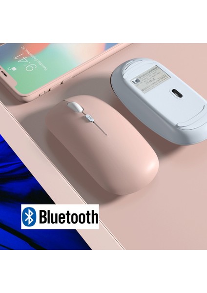 Kablosuz Bluetooth Fare iPad Samsung Huawei Lenovo Mipad Android Windows Tablet Pil Dizüstü Dizüstü Bilgisayar Için Fare (Yurt Dışından)