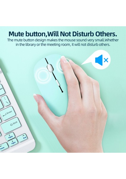 Kablosuz Bluetooth Fare iPad Samsung Huawei Lenovo Mipad Android Windows Tablet Pil Dizüstü Dizüstü Bilgisayar Için Fare (Yurt Dışından) modelleri