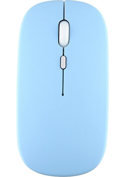 Şeker Renk Sessiz Fare 2.4g Kablosuz Şarj Bluetooth Iki Modlu Fare 1200 Dpi USB Kablolu Pc Dizüstü Dizüstü Bilgisayar (Yurt Dışından) fırsatları