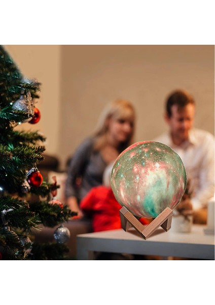 Ay Lambası Noel Çocuk Gece Lambası 3D Galax (Yurt Dışından)
