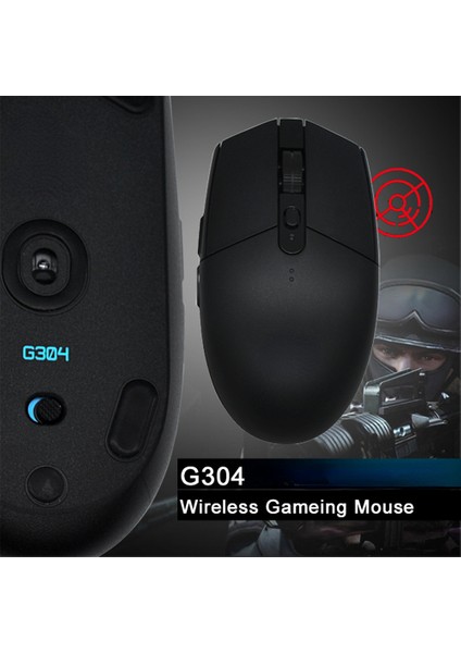 G304 Kablosuz Fare Oyun Esporları Çevre Birimi Programlanabilir Ofis Masaüstü Dizüstü Bilgisayar Faresi Lol (Yurt Dışından)