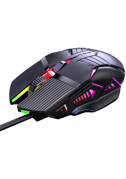 3200 Dpı Ergonomik Kablolu Oyun Faresi USB Fare Oyun Rgb Mause Gamer Fare 6 Düğme Pc Dizüstü Bilgisayar Için LED Sessiz Fareler (Yurt Dışından) fiyatları