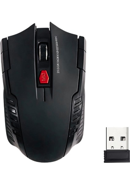 Ryra 2.4g 6 Anahtar Kablosuz Fare Oyun Fare 1600 Dpı USB Alıcı Gaming Mouse Optik Dizüstü Bilgisayar Pc Gamer Csgo Pubg Lol (Yurt Dışından)