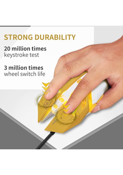 Solunum LED USB Kablolu Optik Fare 2400 Dpi Pc Dizüstü Masaüstü Bilgisayar 6 Düğmeler Ow Dva Overwatch Dropshipping Için Oyun Fareleri (Yurt Dışından)