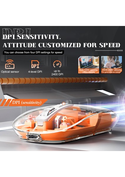 Üç Modlu Kablosuz Bluetooth Fare 2.4g Bt1 Bt2 Şarj Edilebilir Sessiz Manyetik Emme Şeffaf Çalışma Faresi Bilgisayar Dizüstü (Yurt Dışından) fiyatları