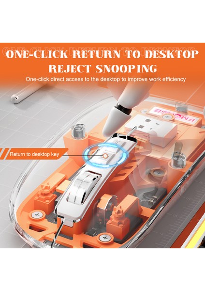 Üç Modlu Kablosuz Bluetooth Fare 2.4g Bt1 Bt2 Şarj Edilebilir Sessiz Manyetik Emme Şeffaf Çalışma Faresi Bilgisayar Dizüstü (Yurt Dışından) modelleri