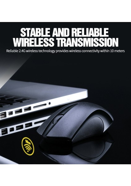 Kablosuz Fare, Ratel 2.4g Kablosuz Ergonomik Fare Bilgisayar Faresi Dizüstü Bilgisayar Faresi USB Fare Nano Alıcılı 3 Düğme Kablosuz Kablosuz Fareler Windows, Mac Için (Yurt Dışından) fırsatları