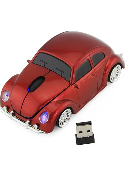 Yeni USB 2.4gh Souris Optique Voiture Stil Kablosuz Araba USB Optik Fare Fare Dizüstü Pc Bilgisayar Için (Yurt Dışından)