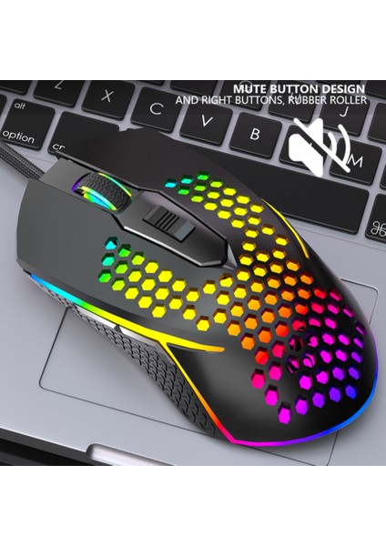 Oyun Faresi, Windows Pc Oyuncuları Için 6 Programlanabilir Düğmeli Kablolu Ergonomik Oyun Faresi (Pembe) (Yurt Dışından) modelleri