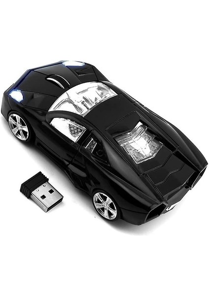 Araba Faresi Kablosuz 2.4ghz, Serin 3D Spor Araba Şekli Fare Optik Fareler 1600 Dpi USB Alıcısı ile Pc/bilgisayar/dizüstü Bilgisayar Için Uygundur (Siyah) (Yurt Dışından) fiyatları