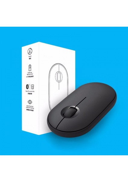 Bluetooth Çift Modlu Kablosuz Fare Sessiz Fare (Yurt Dışından)